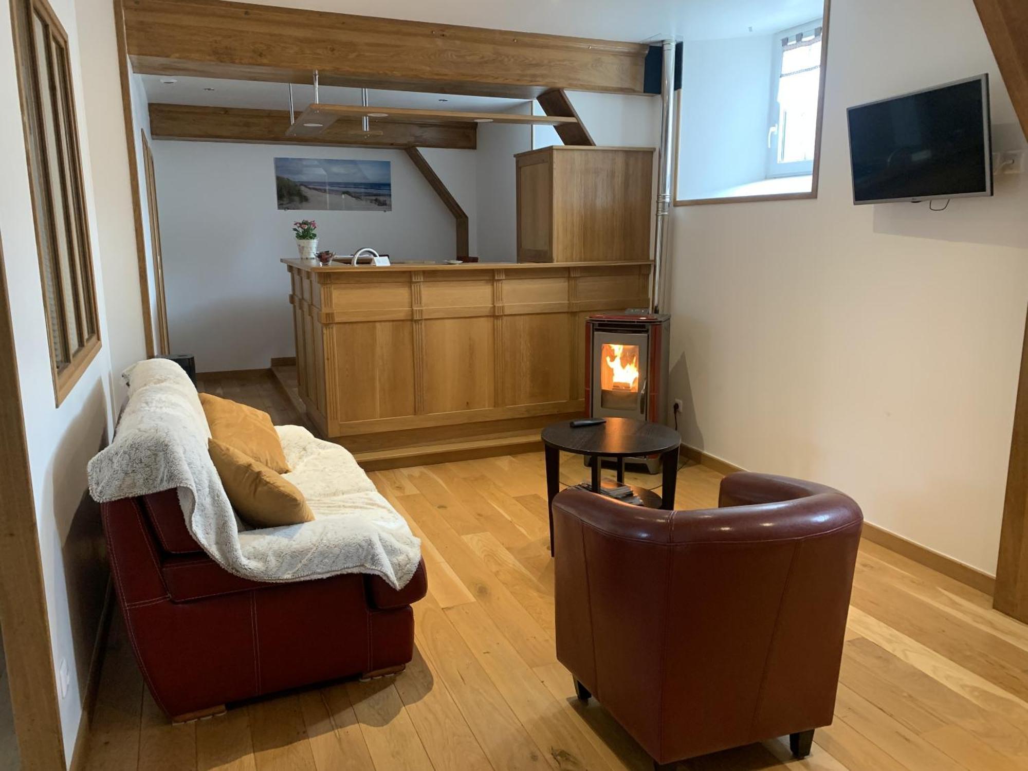 La Vendelée Le Clos Des Tilleuls D Day Home, Chambres D'Hotes, Suite Avec Sauna Privatif, Suite Avec Balneotherapie Privative, En Supplement Option Spa Bain A Remous מראה חיצוני תמונה